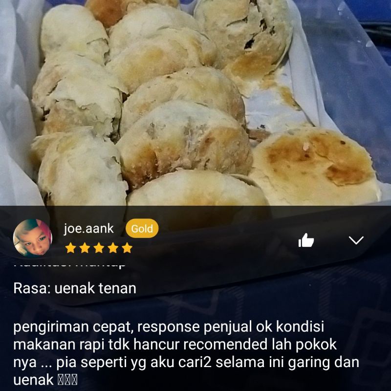 

NOB Bakpia kacang hijau 14pcs kue bakpia kering bakpia kacang ijo