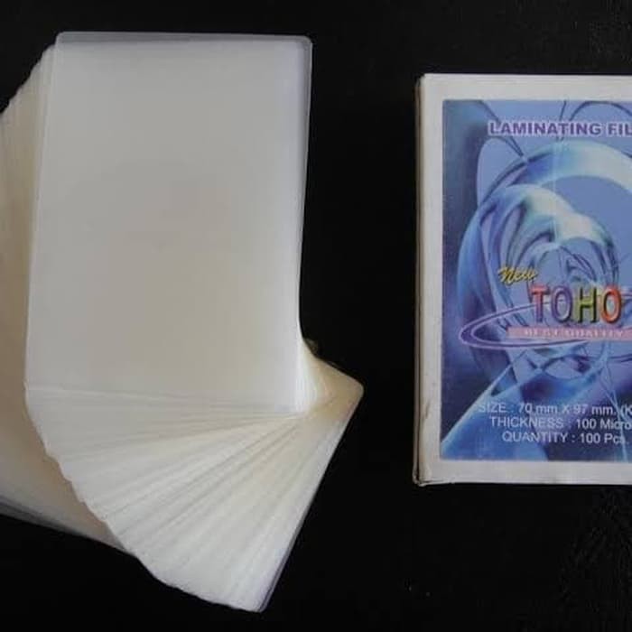 

Plastik Laminating Ukuran Ktp Murah