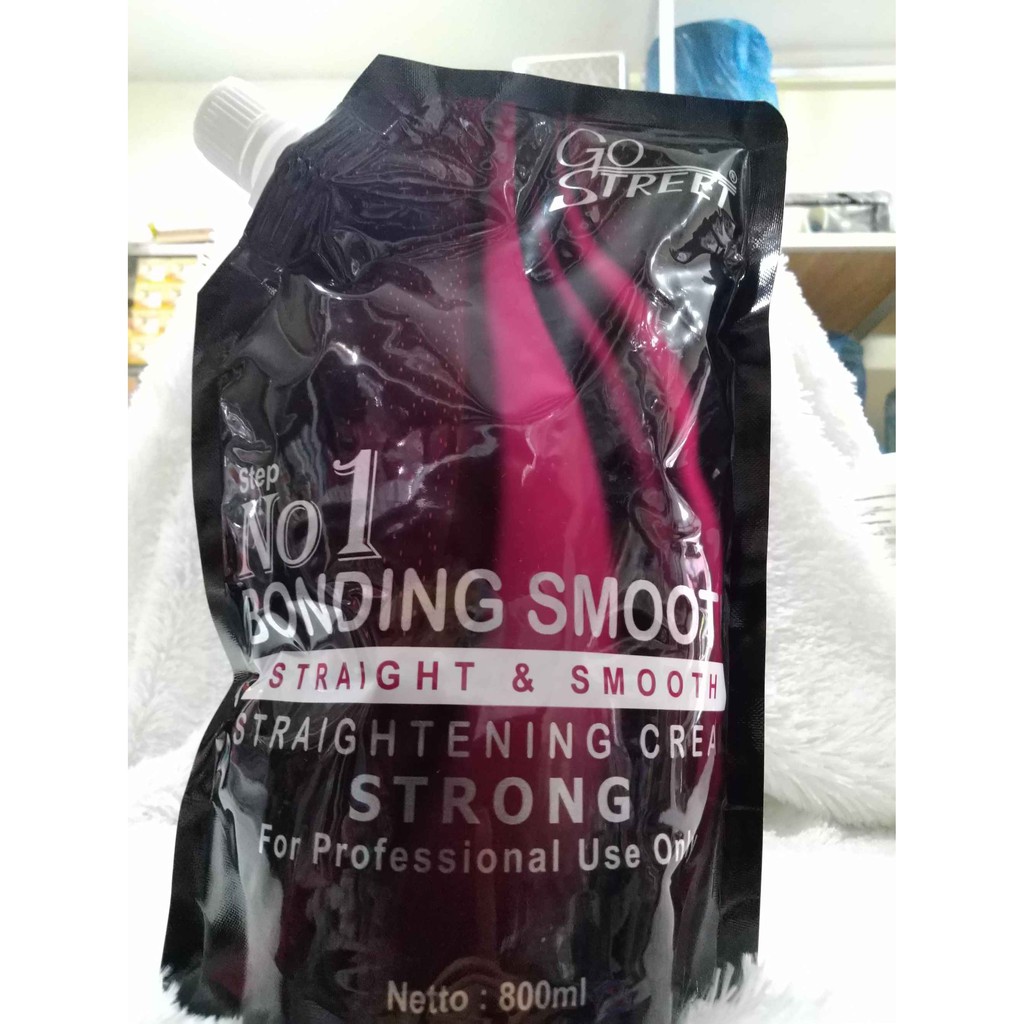 GO STREET Smoothing Obat pelurus rambut STEP 1 2 GO STREET Smoothing Obat pelurus rambut STEP 1 2