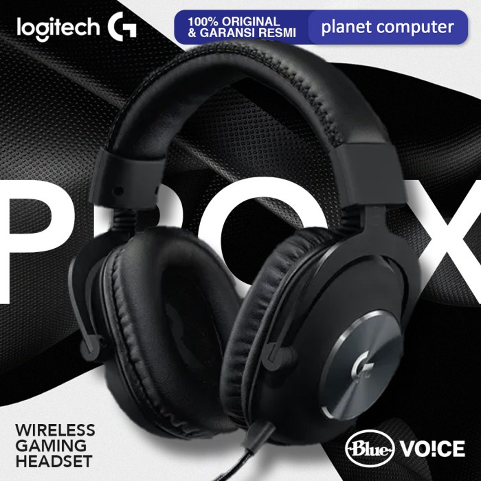 LOGITECH G Pro X Wireless Lightspeed DTS Blue Voice Gaming Headset