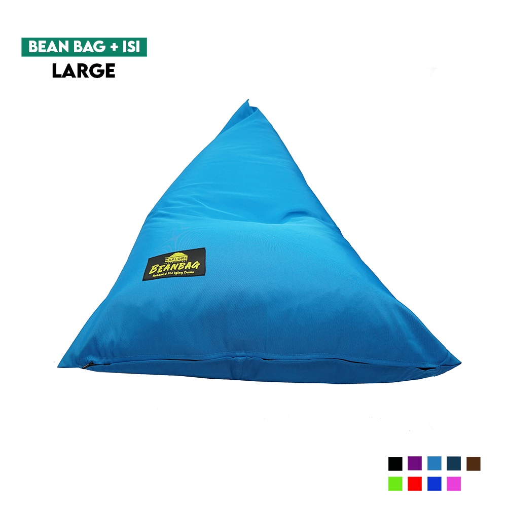 Jual BEAN BAG SIZE L STANDAR TERMURAH PLUS ISI BEAN BAG DEWASA LARGE