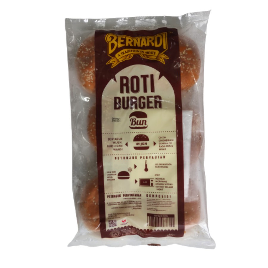 

Roti Burger Wijen Bernadi 6pcs