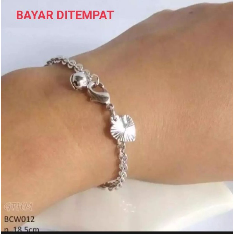 Gelang tangan Nuri SILVER