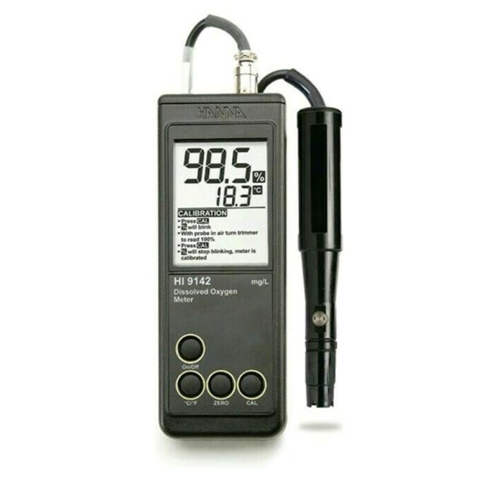 Hanna Hi 9142 Portable Dissolved Oxygen Meter - Do Meter