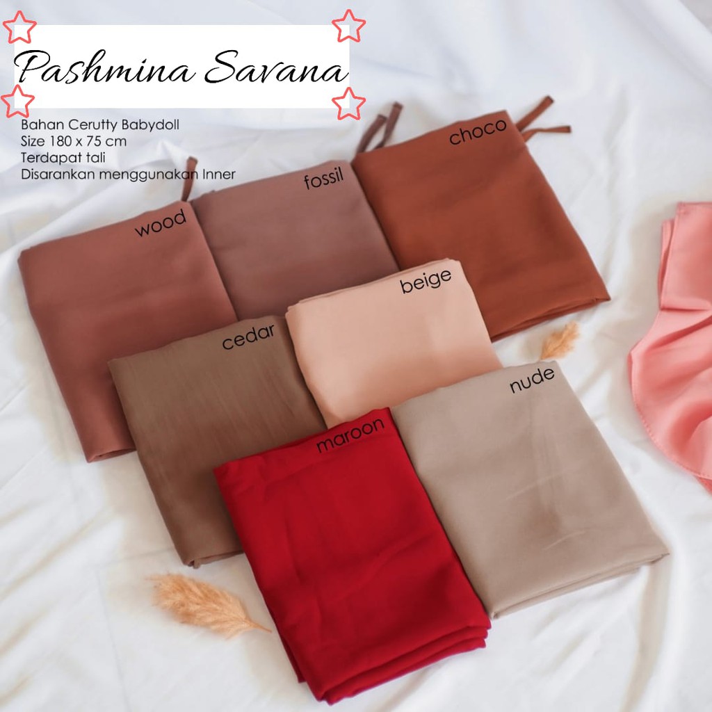 PASHMINA TALI CERUTY_JILBAB/HIJAB  PASHMINA TALI - PASHMINA SAVANA - BAHAN CERUTTY BABYDOLL PREMEIUM