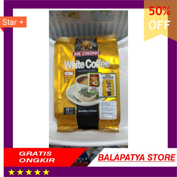

HOT PROMO !!! Aik Cheong White Coffee Original