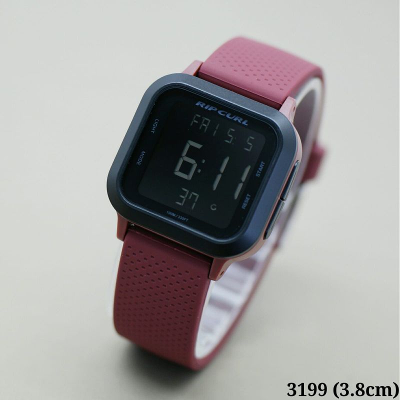 [5 WARNA] Jam Tangan Pria Wanita Ripcurl 3199 Digital Rubber