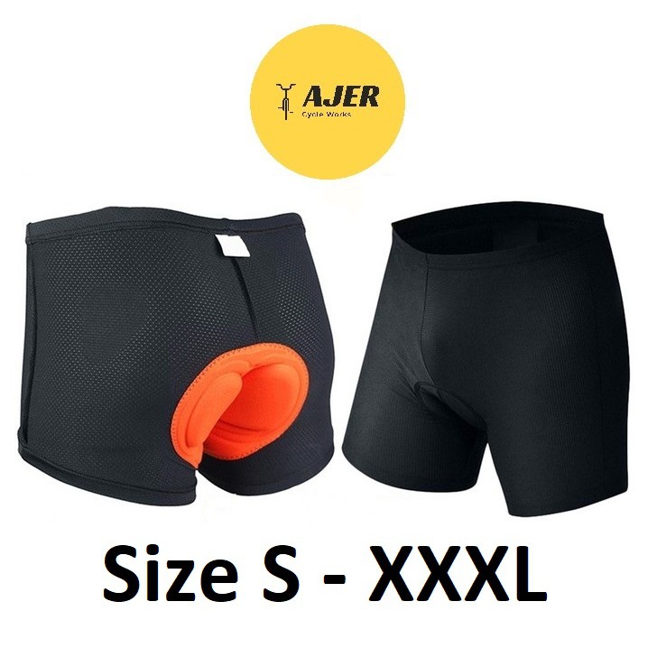 Celana dalam sepeda Padding busa 3d spons gel pendek ketat gunung mtb seli roadbike bib shorts kolor