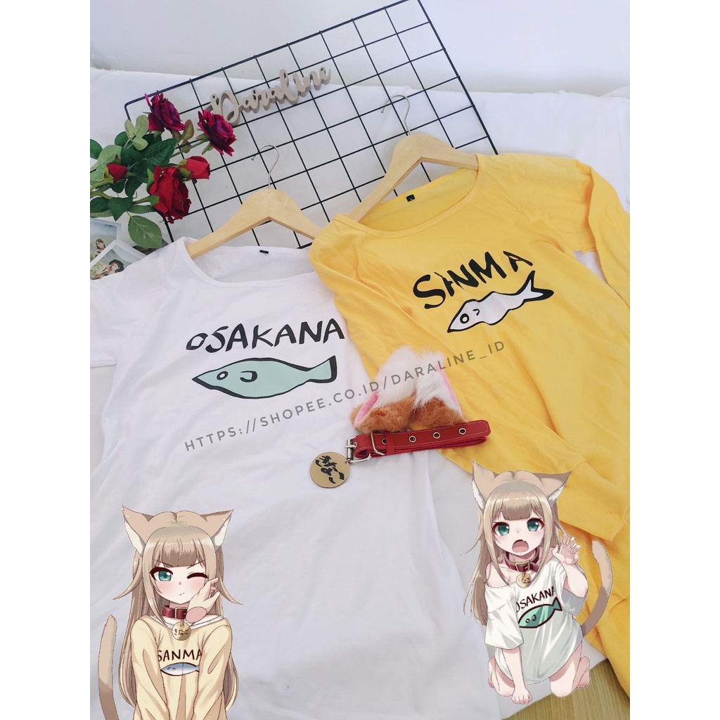 KOSTUM COSPLAY OSAKANA NEKO SANMA KINAKO