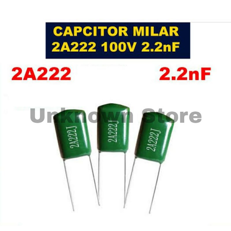 Kapasitor Milar 222 2n2