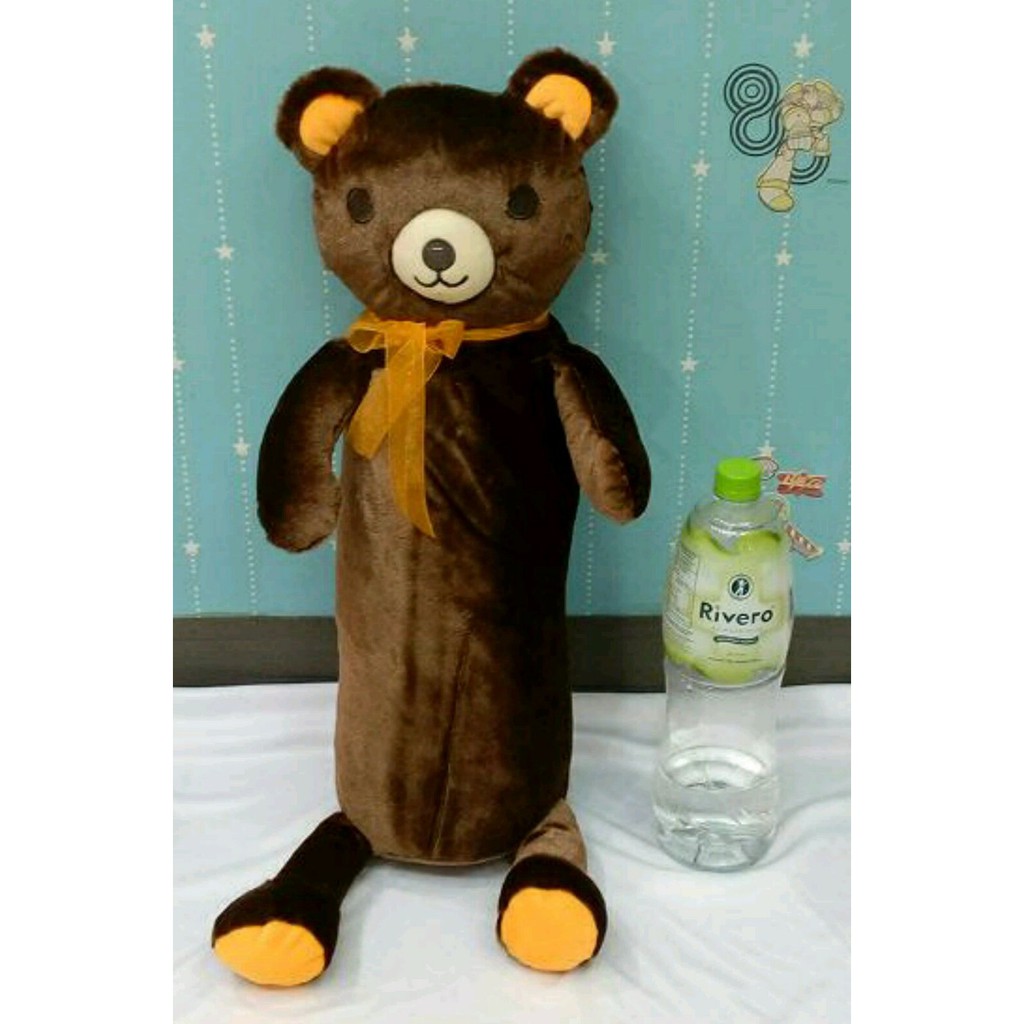 Jual Guling Brown Line   Guling Line   Boneka Brown Diskon