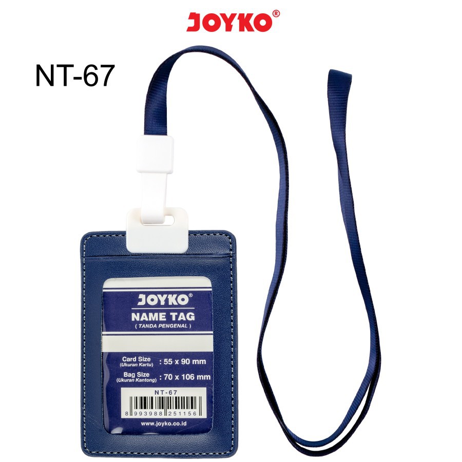 

NAME TAG JOYKO NT 66-69 | NT 70-73 | ID CARD KULIT | PORTRAIT | LANSCAPE