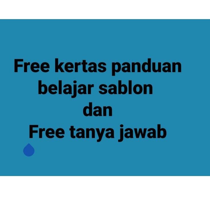 

Grosir Paket sablon pemula murah