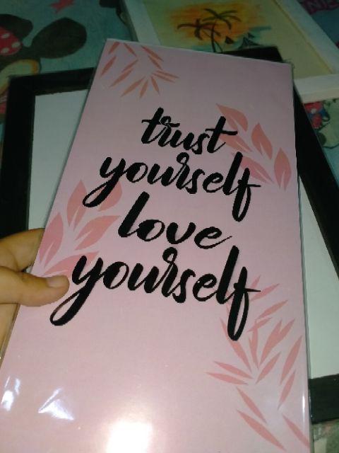 Lukisan Poster / Qoutes Motivasi Hiasan Dinding / Poster Motivasi Kado Ultah / Poster Qoutes Murah