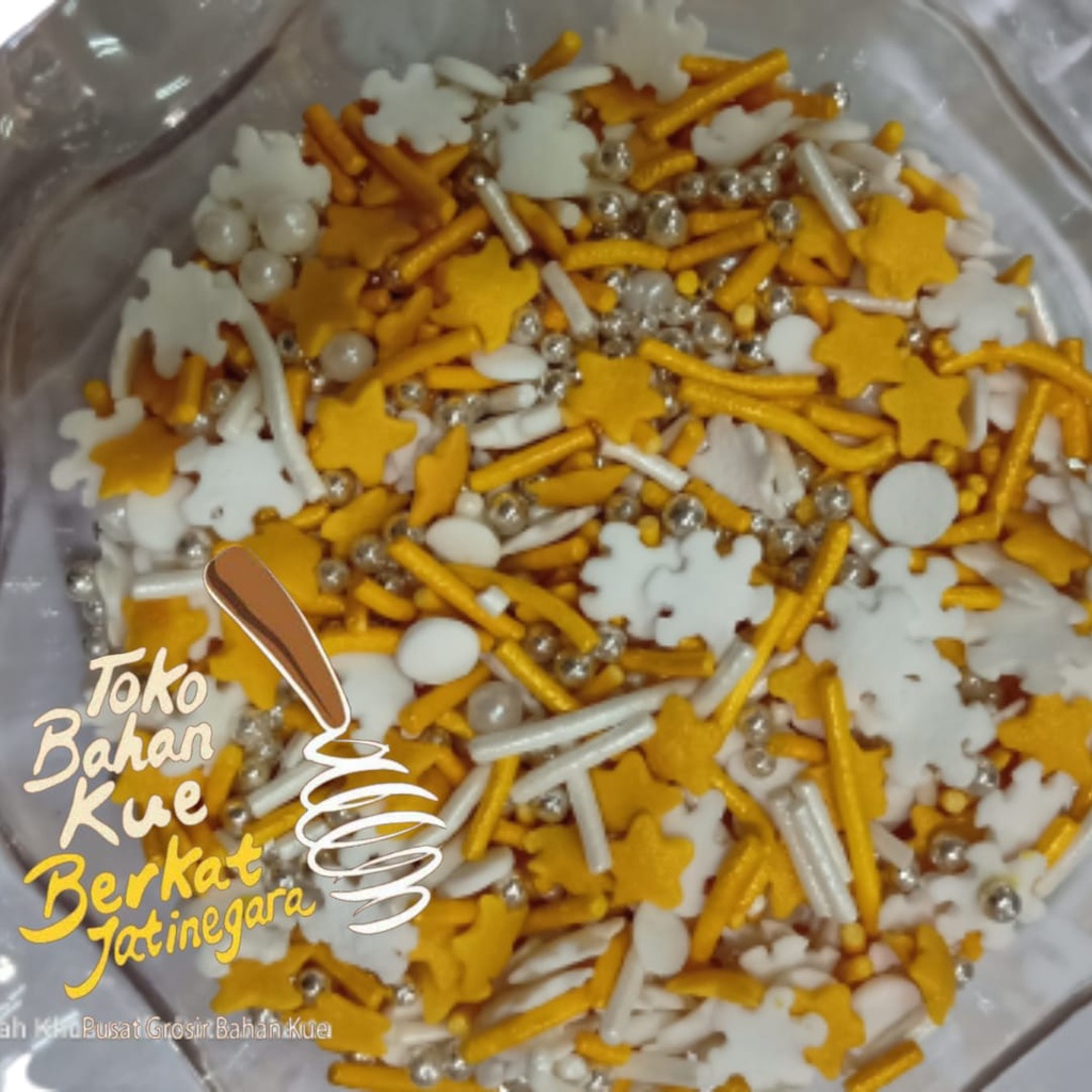 SPRINKLE KUE XM 5 CHRISTMAS 50 GR / HIASAN CAKE