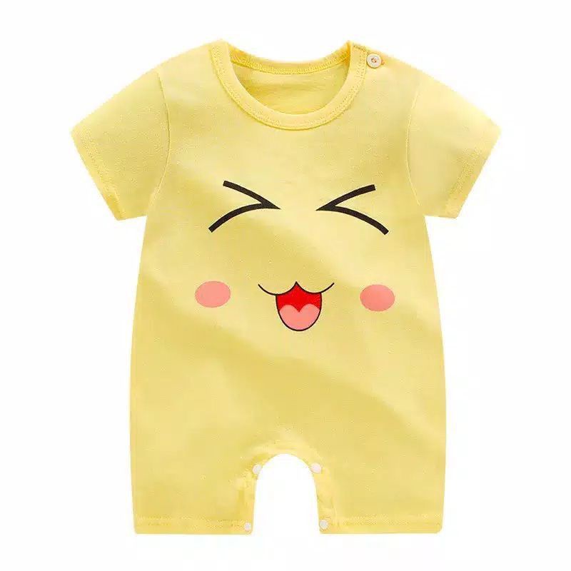 ROMPER FASHION BAYI LUCU BAJU ANAK KODOK BABY MURAH USIA 0-6BLN DAN 6-12BLN