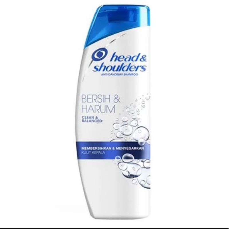 Head &amp; Shoulders Bersih &amp; Harum 70 ml / Shampoo Membersihkan Dan Menyegarkan Kulit Kepala