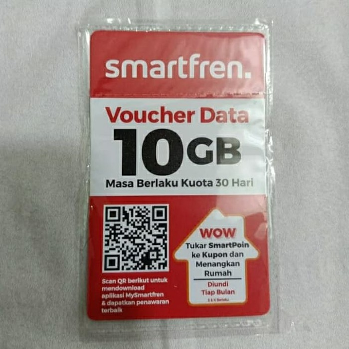 VOUCHER SMARTFREN 10GB / VOUCHER SMARTFREN