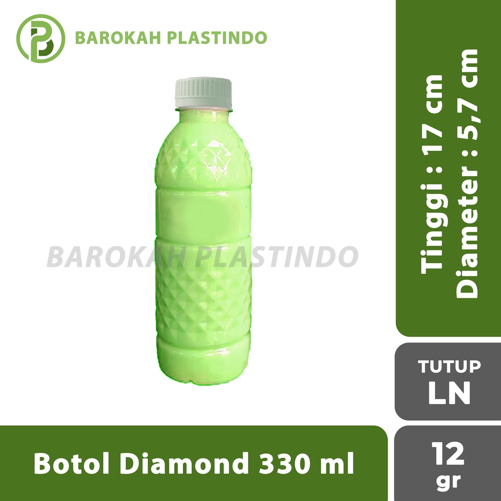 Botol Diamond 330 ml / Botol Plastik 330 ml / Botol Aqua 330 ml / Botol 330 ml