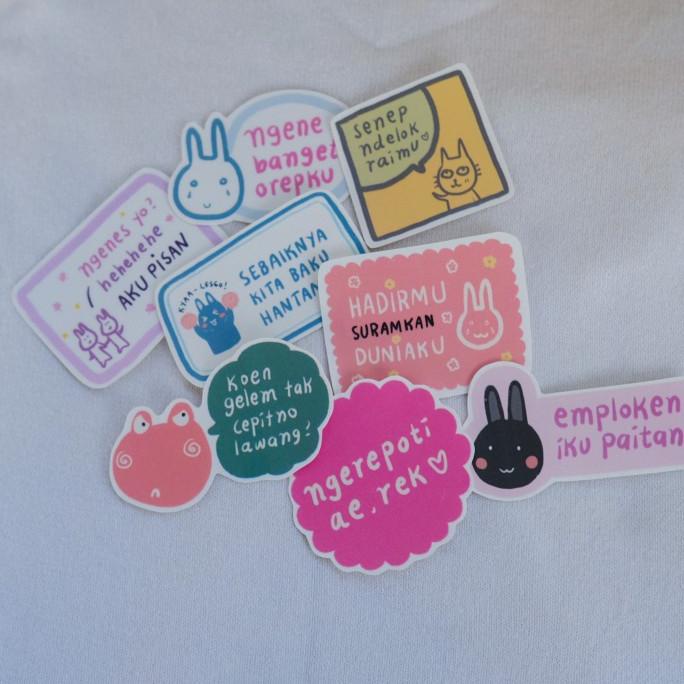 

populer] Moreng-moreng Teros Sticker Pack