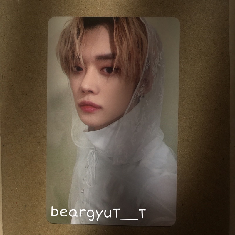 pc photocard dvd fanlive yeonjun txt