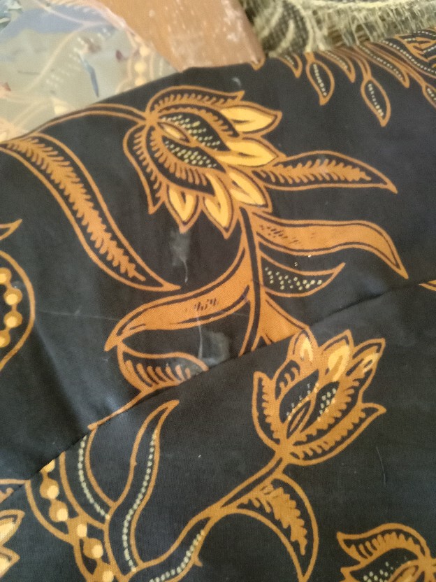 Peksi Semulur Sogan Kemeja Batik Pria Katun Primisima Full Furing