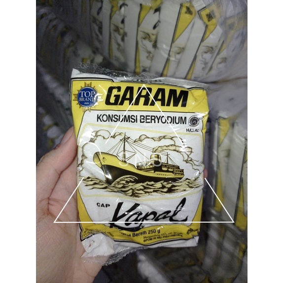 

Garam Cap Kapal 250 gram (eceran)