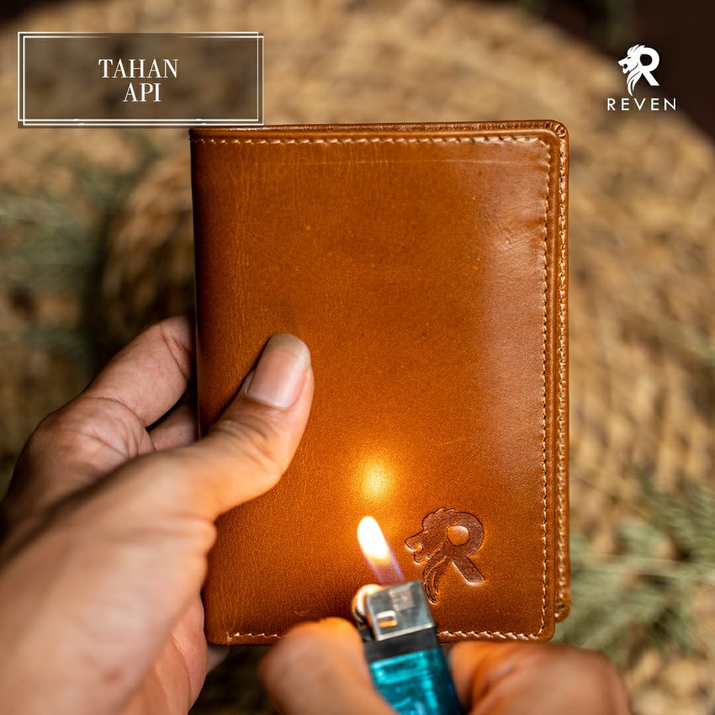 Dompet Lipat Kulit Pria Reven Ranger Wallet Branded Original Kulit Sapi Asli Premium Terbaik