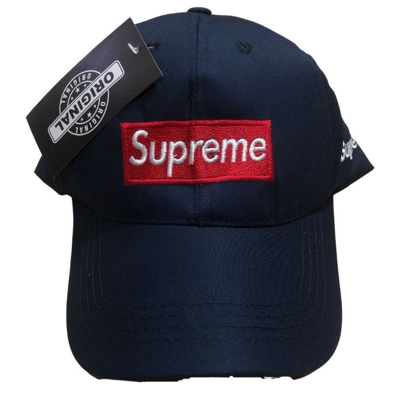 Topi Baseball Supreme Unisex Kualitas Premium