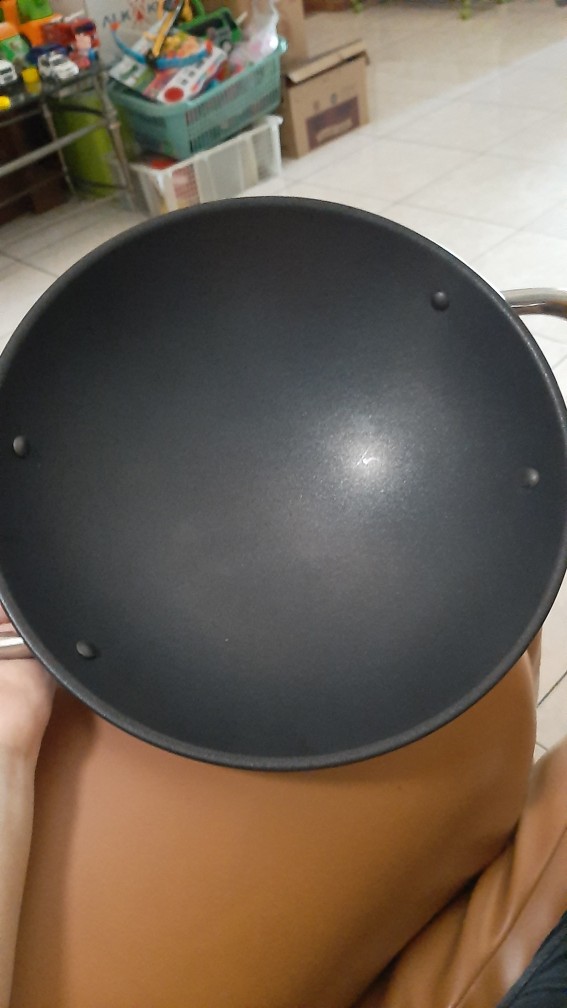 Wok Wajan Besi Non Stick (iron) D26cm W/spatula Bima