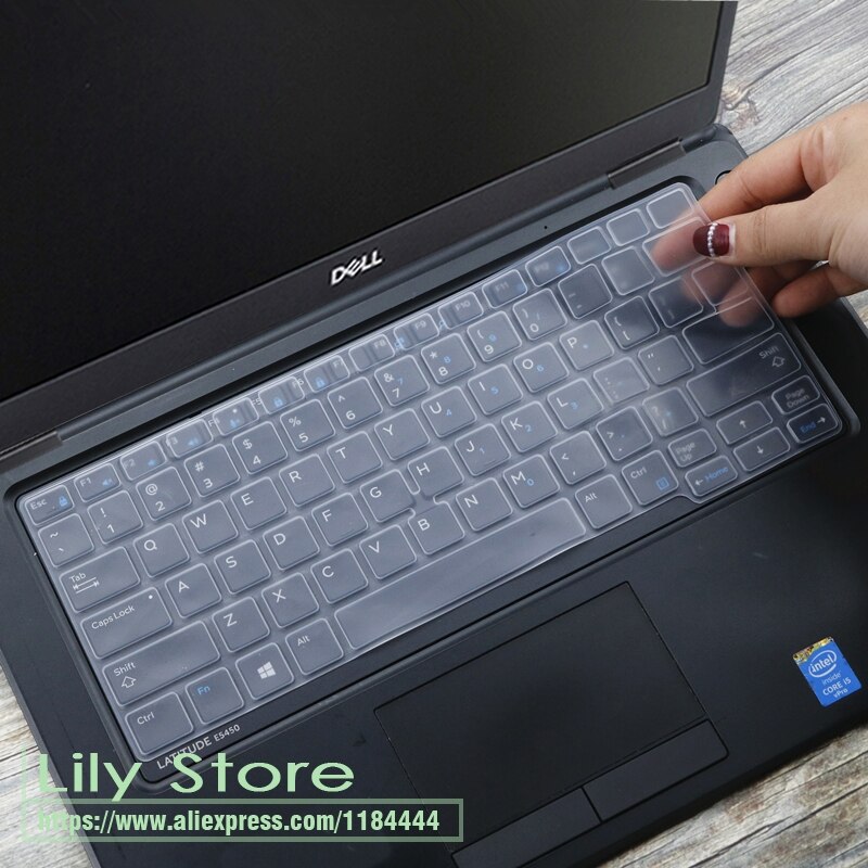 for 2021 2020 Dell Latitude 5411 14''  5400 5401 7400 Latitude 14 Series Silicone Notebook laptop Keyboard cover protector skin