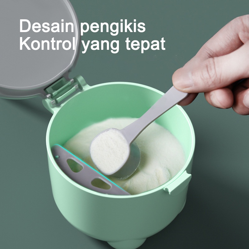 Kotak susu bubuk bayi/Wadah susu bubuk bayi/Toples susu bubuk bayi/Kotak penyimpanan susu bubuk bayi (B190)