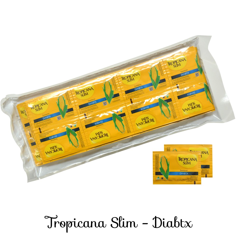 

Tropicana Slim Sweetener Isi 80 Sachet Pengganti Gula Untuk Diabetes