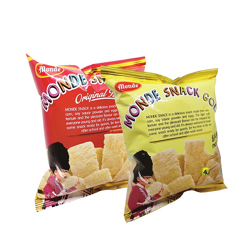 

Monde Serena Snack Gold Spicy & Gold Kecil - 30gr