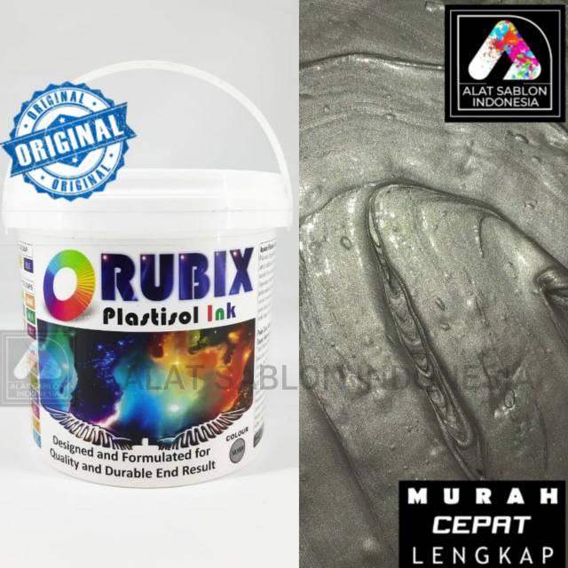 

TINTA SABLON PLASTISOL RUBIX SILVER 1KG