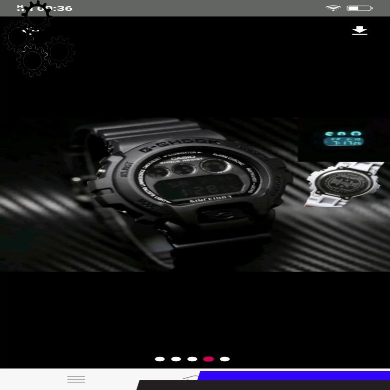 JAM TANGAN   gshock dw6900 full merah LE YN Store