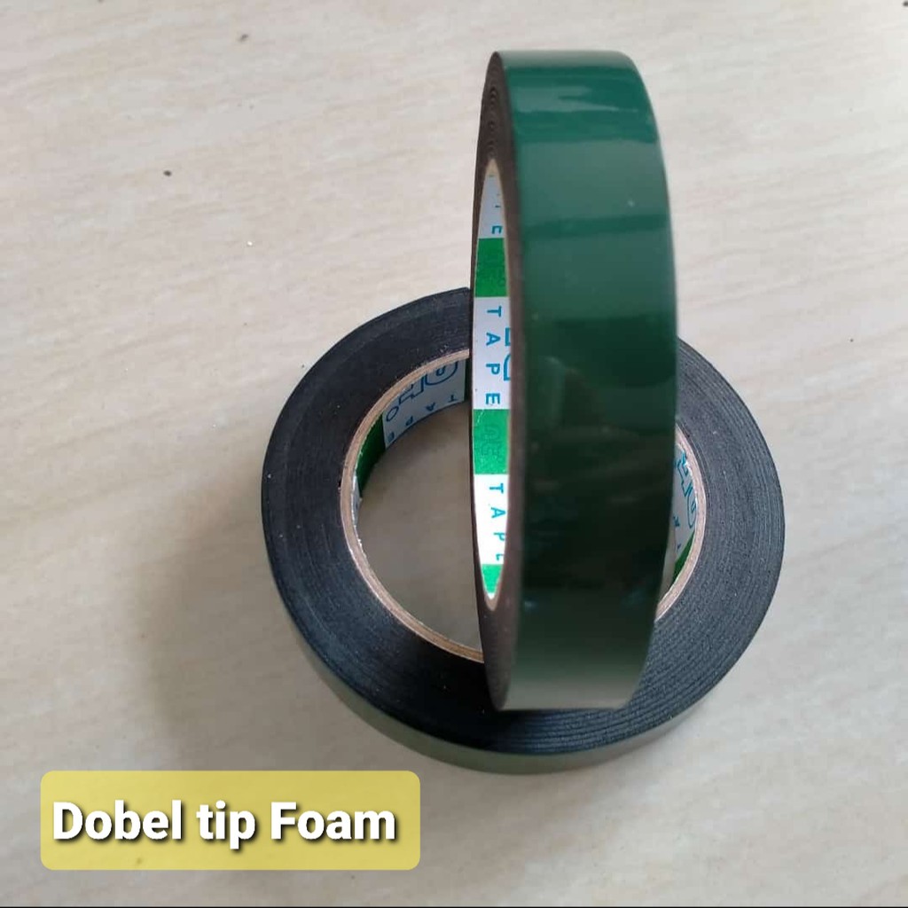 

Double tape foam