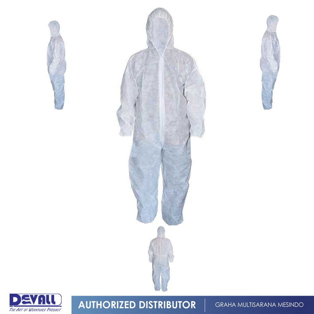 APD Non Woven/Disposable/DEVALL Coverall Jumpsuit
