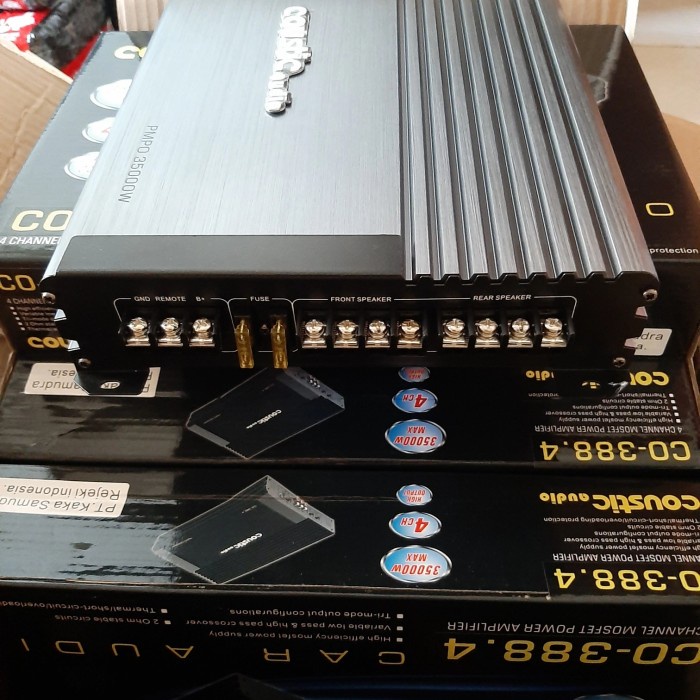 POWER MOBIL 4 CHANEL POWER AUDIO MOBIL 4 CH AMPLIFIER