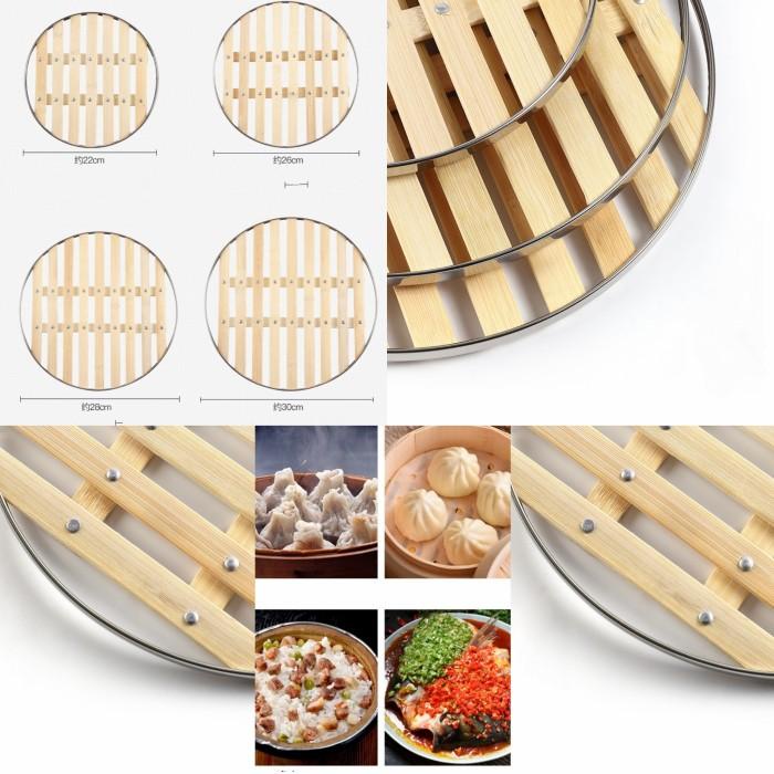 Tatakan Kukusan Alas Panci Kukus Alas Kukusan Kayu Kualitas Terjamin