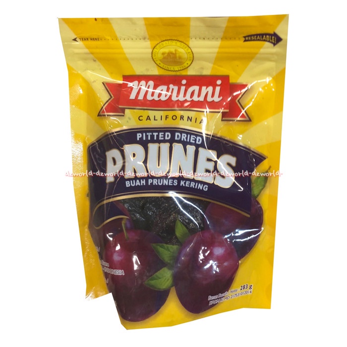 

Buah Kering - Mariani California Pitted Dried Prunes Buah Prem Kering 283 Gram