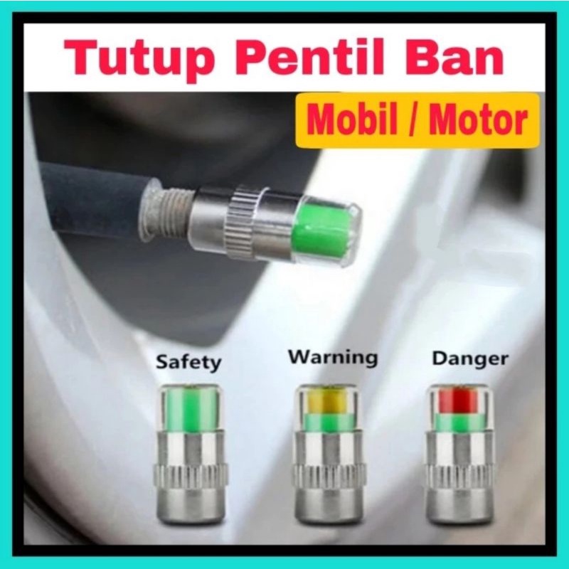 Tutup Pentil Ban Indikator / Tutup Pentil Ban Motor Mobil Indicator