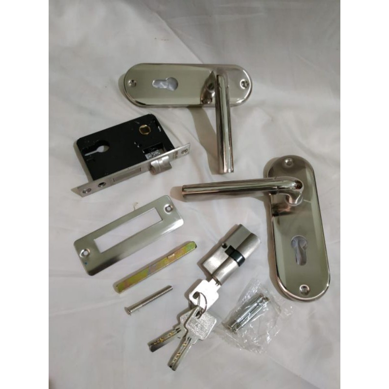 1 Set Kunci Pintu Kecil Bellucci Taskenred Handle Kecil Bellucci Kunci Bellucci Stainless