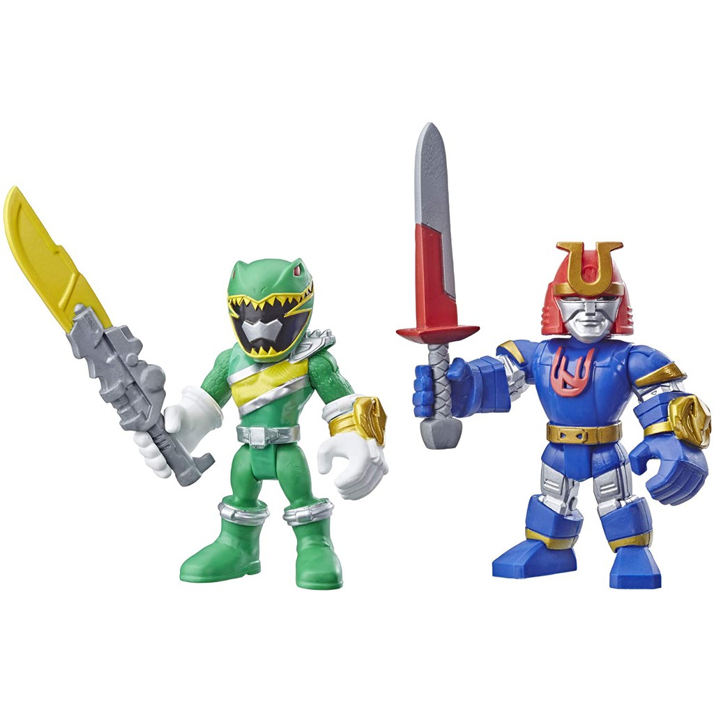 Hasbro Playskool Heroes Power Rangers 2 Pack Green Ranger and Ninjor