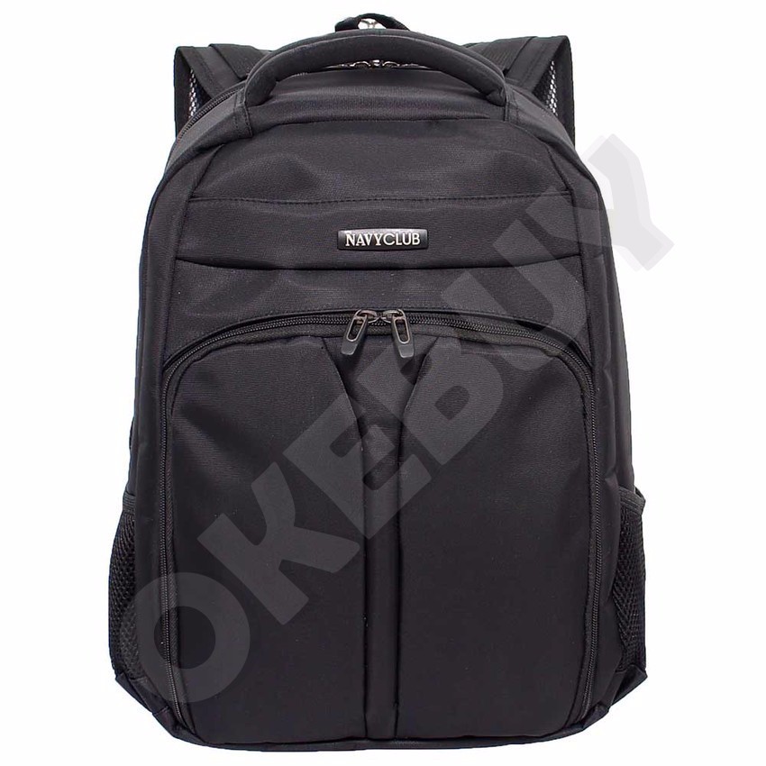 Tas Ransel Laptop Navy Club 5830 HITAM F-16