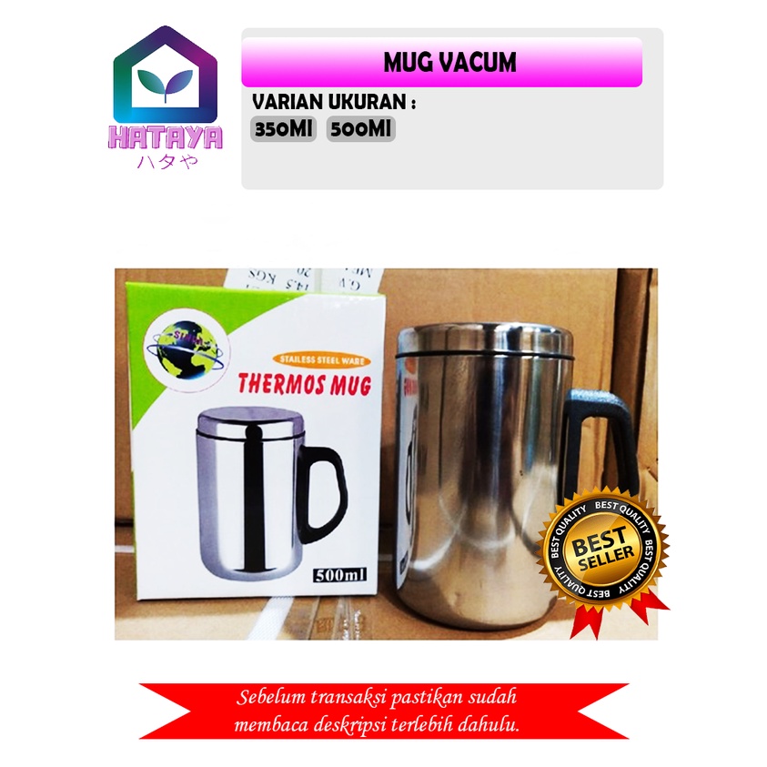 HATAYASHOP - MUG VACUM / MUG TERMOS / MUG KOPI / MUG TAHAN PANAS/ MUG THERMOS/MUG THERMOS MURAH/