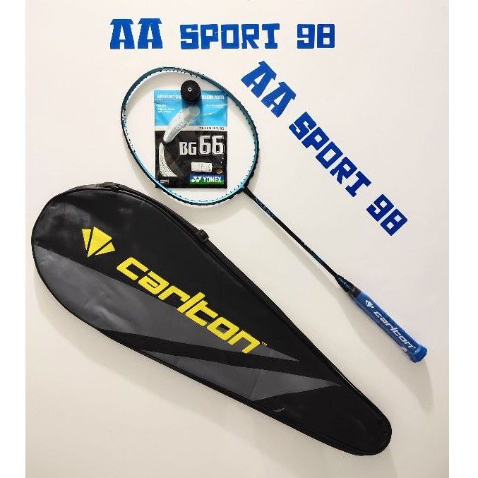 RAKET BADMINTON ORIGINAL CARLTON AGILE 600 MADE IN ENGLAND