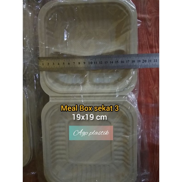 Meal box sekat 3