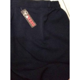 Rok kerja wanita model A line maxi motif polos bahan tesa premium kurnia ys