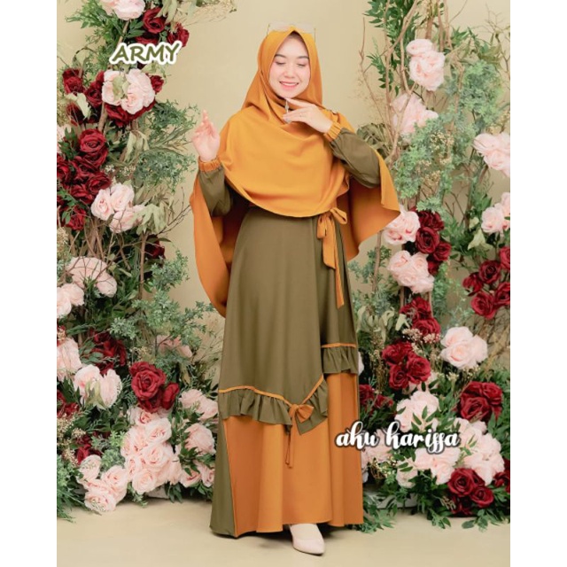 [YUNISA SET SYAR'I] Aku Karissa ORI//Ity Crepe Premium